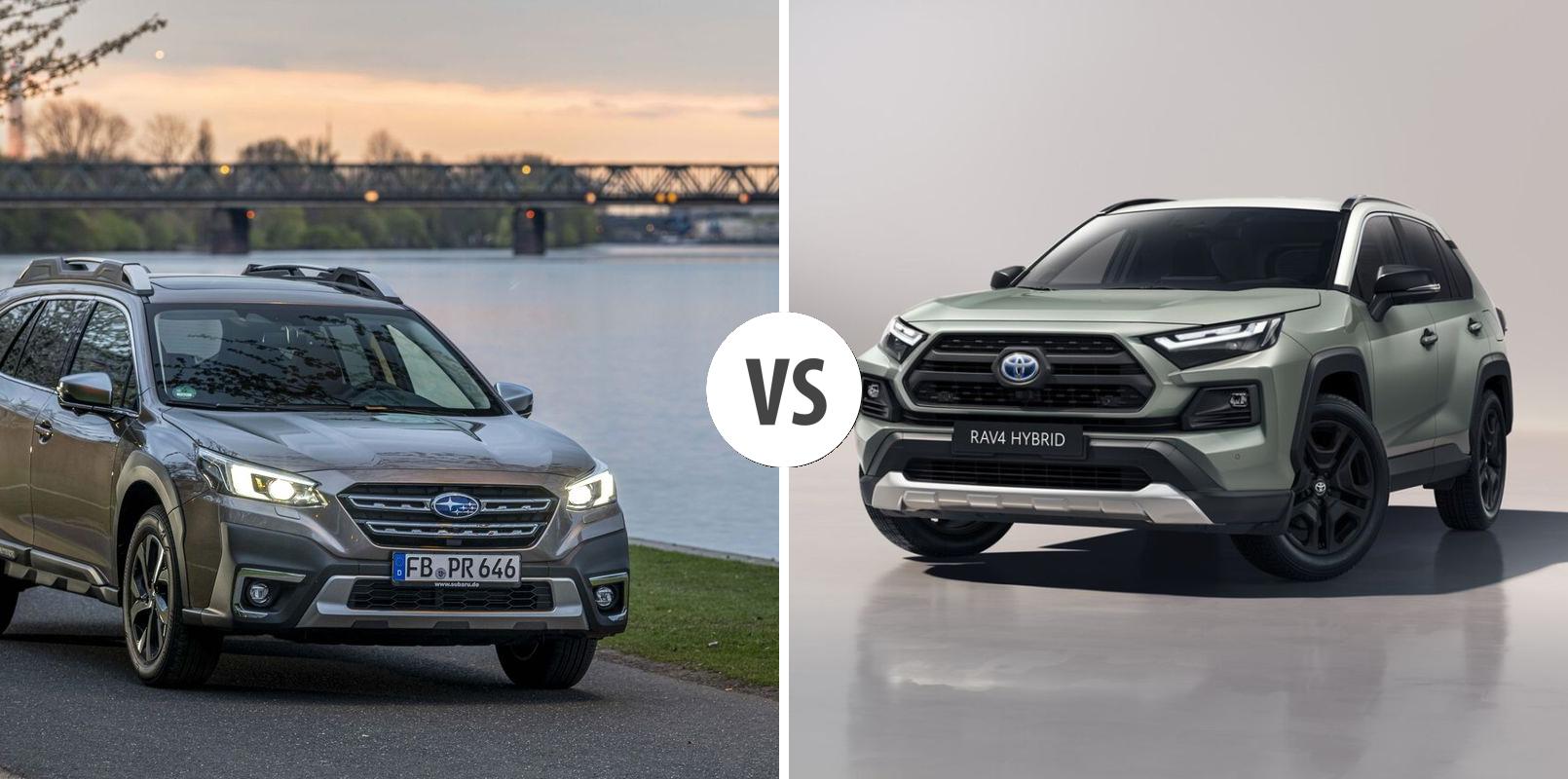 Subaru Outback Versus Toyota Rav4null